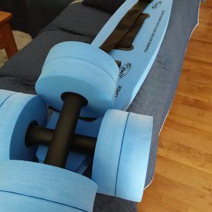 Water aerobics belt and weights
